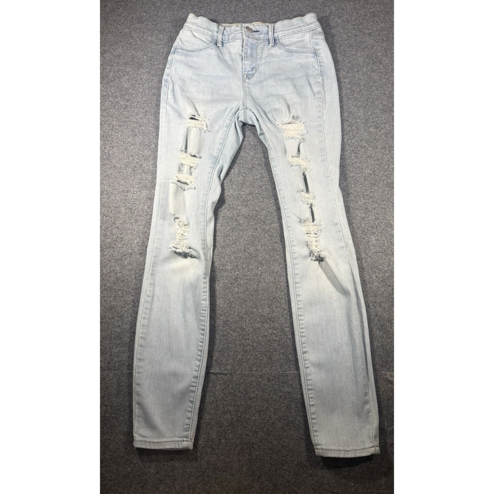 PacSun Super Stretch Light Wash Distressed‎ Jeggings